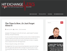 Tablet Screenshot of hitexchangenews.com